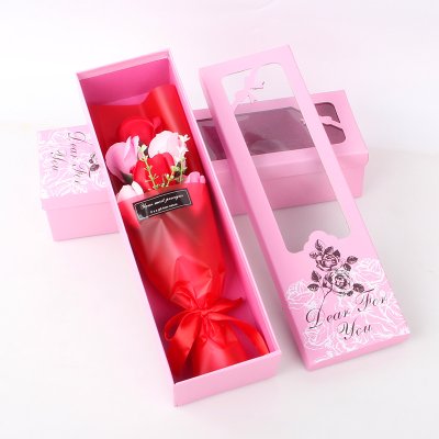 【玫瑰香皂花束】精美禮盒 - 節慶送禮必備 商品圖片 3