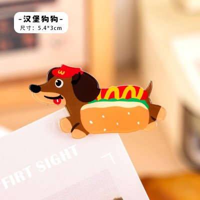 【療癒小物】可愛狗狗壓克力夾 - INS風手帳便簽夾 商品圖片 9