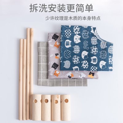 【木質四角架】寵物吊床 - 四季通用貓狗床 商品圖片 3