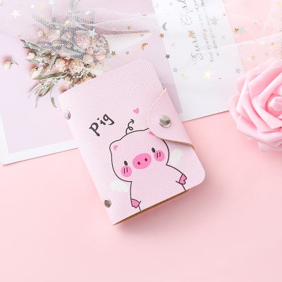 【粉色小豬】防消磁卡包 - 20位大容量收納 商品圖片 8