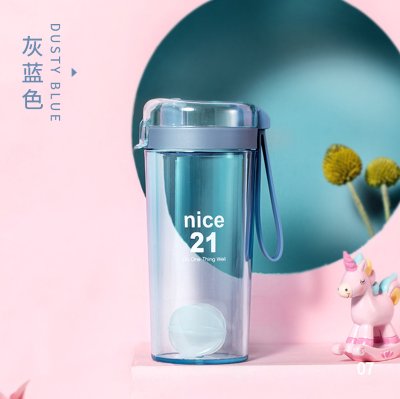 【搖搖杯】透明運動攪拌杯-健身蛋白粉專用 商品圖片 9