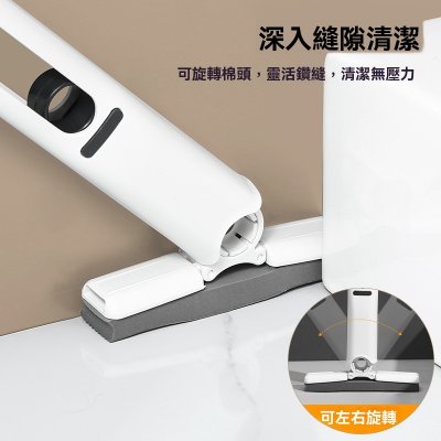 【迷你懶人拖把】免手洗小拖把-桌面車用清潔 商品圖片 2