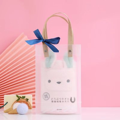 【可愛耳朵】珊瑚絨包頭巾 - 超吸水擦髮洗臉巾 商品圖片 1