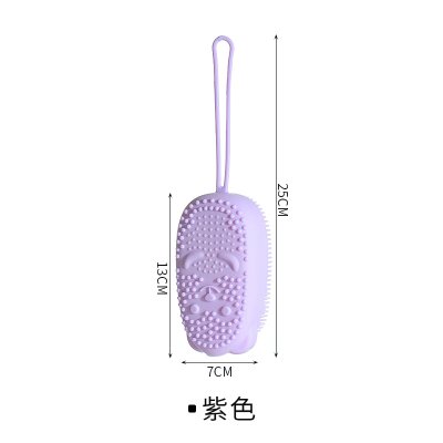 【矽膠雙面刷】搓澡神器-可愛沐浴搓背刷 商品圖片 6