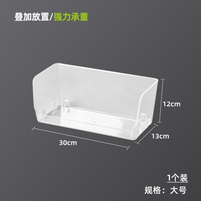 【可疊加透明】收納盒 - 桌面分類置物籃 商品圖片 7