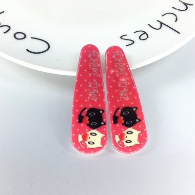 【卡通女孩】兒童BB夾 - 5cm髮夾批發 (1對) 商品圖片 5