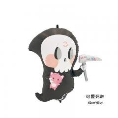 【萬聖節立體氣球】鋁膜造型-南瓜女巫蝙蝠道具 商品圖片 5