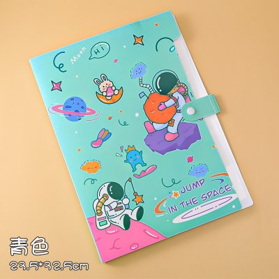 【太空人風琴夾】5格 - A4試卷分類收納 商品圖片 6