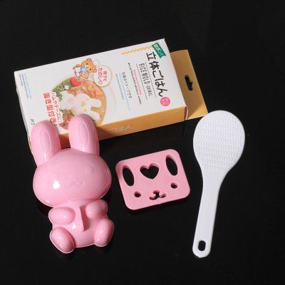 【兔子造型】飯糰模型組 - DIY造型飯糰模咖哩飯燴飯必備 商品圖片 2