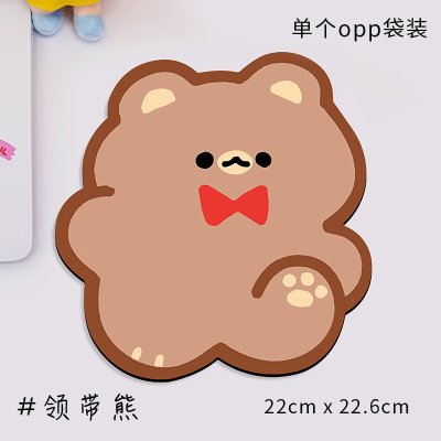 【療癒護腕墊】小熊記憶棉-3D立體滑鼠墊 商品圖片 8