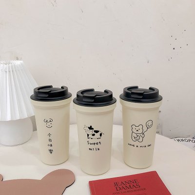 【手繪小熊】隨手杯-可愛創意飲料杯 商品圖片 2