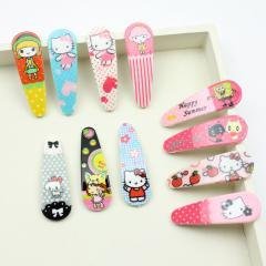 【卡通女孩】兒童BB夾 - 5cm髮夾批發 (1對) 商品圖片 1