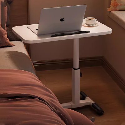 【多功能升降桌】簡約床邊桌-可調節電腦辦公