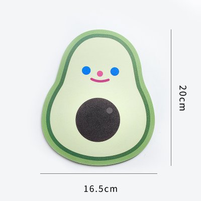 【護腕設計】酪梨造型滑鼠墊-療癒辦公小物 商品圖片 8