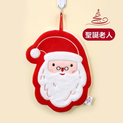 【聖誕造型擦手巾】實用禮物-聖誕樹雪人毛巾 商品圖片 4