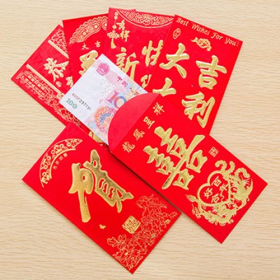【新年燙金】喜慶紅包袋裝 - 過年用品經典紅包 商品圖片 3