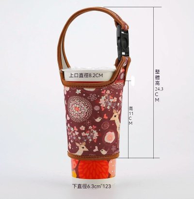 【潛水料材質】環保手搖杯隔熱套 - 防燙防滑通用杯套 商品圖片 9