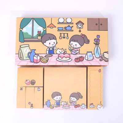 【可愛圖案】組合式便利貼 - 多功能留言N次貼盒裝 商品圖片 8