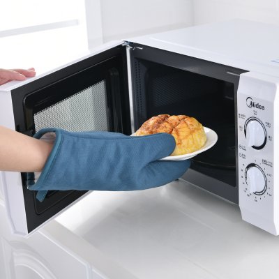 【加厚防燙】棉麻隔熱手套-廚房烘焙安全必備 商品圖片 4