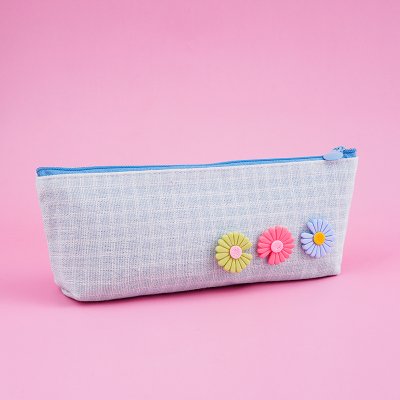【小雛菊】文藝帆布筆袋-大容量文具收納 商品圖片 8
