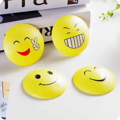 【笑臉造型】橡膠防撞墊 - 門後牆面靜音防護 商品圖片 2