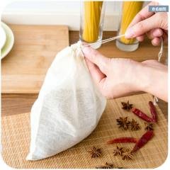 【純棉材質】中藥濾袋 - 抽繩式煲湯滷包袋 商品圖片 3