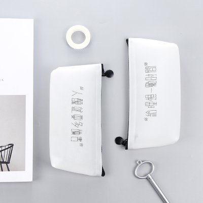 【創意文具】七字箴言果膠筆袋 - 搞笑船型三角收納盒 商品圖片 1