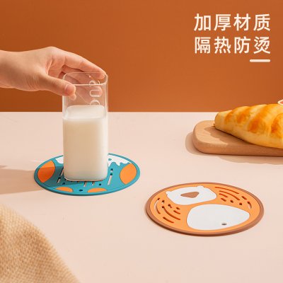 【矽膠隔熱墊】可愛鏤空-防燙鍋墊杯墊 商品圖片 1