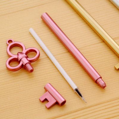 【復古質感】金屬鑰匙造型原子筆 - 創意文具收藏禮品 商品圖片 4