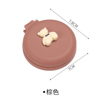 【二合一設計】小熊氣墊梳 - 折疊鏡子梳 商品圖片 7