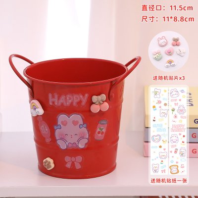 【大容量DIY筆筒】創意筆筒-簡約少女心桌面收納筒 商品圖片 6