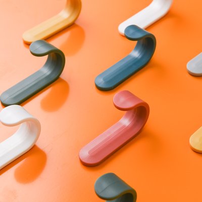 【J形設計】北歐風掛勾-簡約裝飾收納鉤 商品圖片 1
