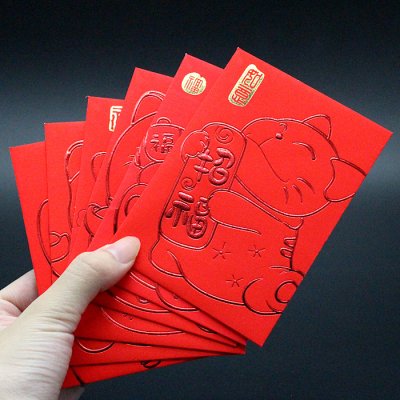 【Q版財神】招財貓創意紅包袋裝 - 新年喜慶春節用品 商品圖片 3