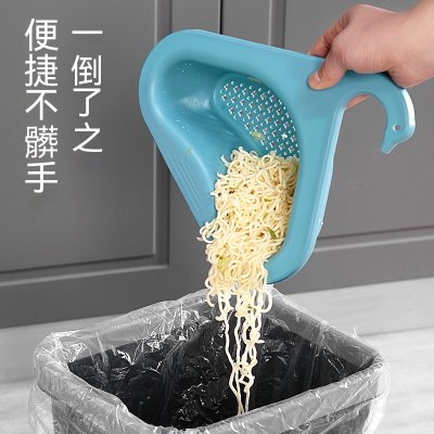 【天鵝瀝水籃】免打孔造型-多功能濾水收納 商品圖片 4