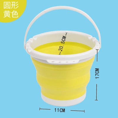 【可摺疊水桶】美術水桶-多功能攜帶筆筒 商品圖片 8