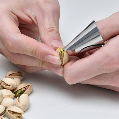 【剝殼神器】不鏽鋼指甲套-蝦豆堅果專用工具 商品圖片 5