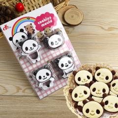 (４組入)【雙色熊貓】餅乾模具 - 假日親子DIY烘焙 商品圖片 2
