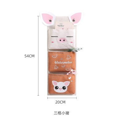 【動物圖案】掛袋 - 多格壁掛帆布收納 商品圖片 6