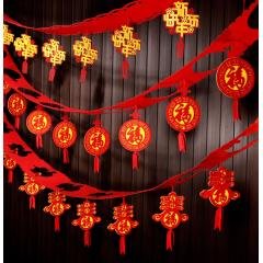 【毛氈福字拉旗】春字裝飾-新年吉祥掛飾 商品圖片 4