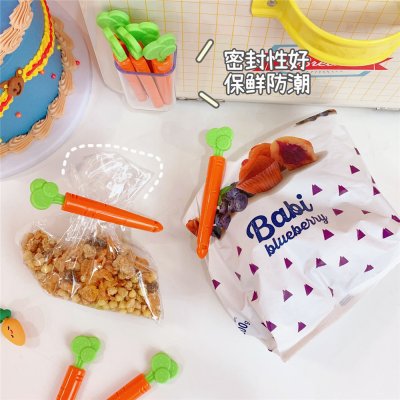 【胡蘿蔔封口夾】創意造型-裝密封保鮮夾 (5個) 商品圖片 2