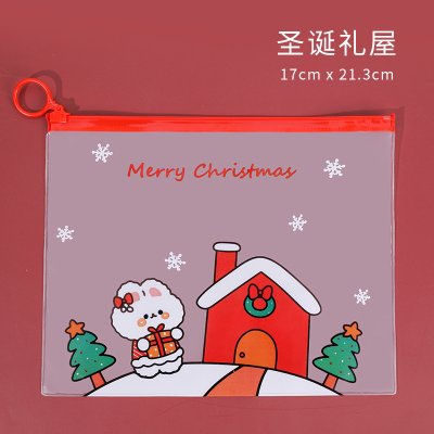 【聖誕主題】指環文件袋 - 透明收納袋 商品圖片 8