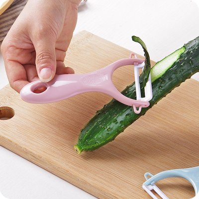 【陶瓷刀片】多功能削皮器 - 鋒利耐用蔬果去皮神器 商品圖片 1