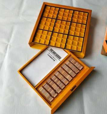 【木製九宮格】抽屜式數獨棋益智玩具 - 經典邏輯思維訓練 商品圖片 2