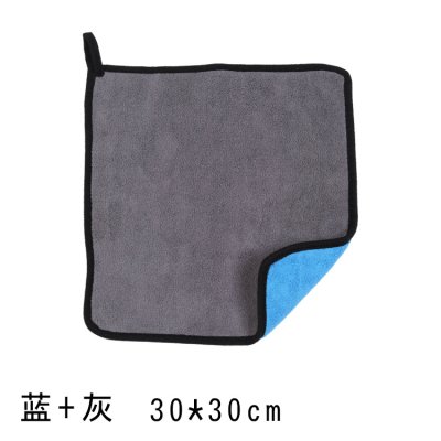 【雙色擦車巾】加厚毛巾-吸水無痕洗車玻璃巾 商品圖片 8