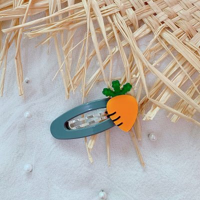 【水果系列】壓克力透明髮夾-清新夏日風格 商品圖片 6