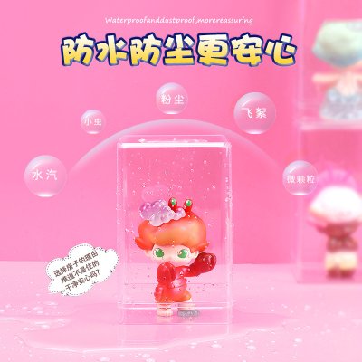 【防塵展示】透明壓克力公仔展示盒 - 可疊放單格收納 商品圖片 4