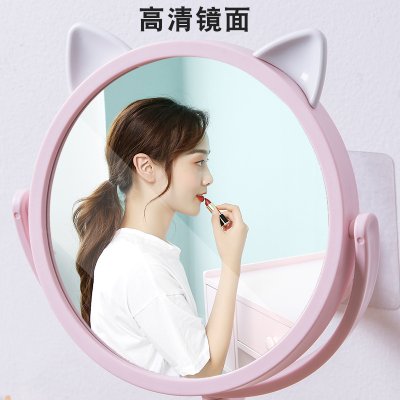 【萌貓設計】旋轉化妝鏡-可愛實用美妝必備 商品圖片 3
