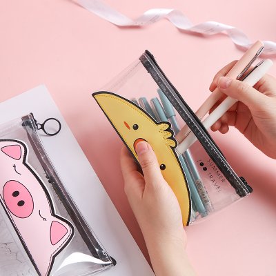 【動物圖案】透明筆袋-小清新文具收納 商品圖片 3