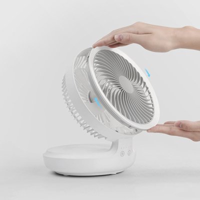 【充電循環扇】無線風扇夜燈-宿舍摺疊小電扇 商品圖片 4