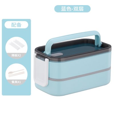 【分隔便當盒】手提餐盒-簡約多層分格便當 商品圖片 6